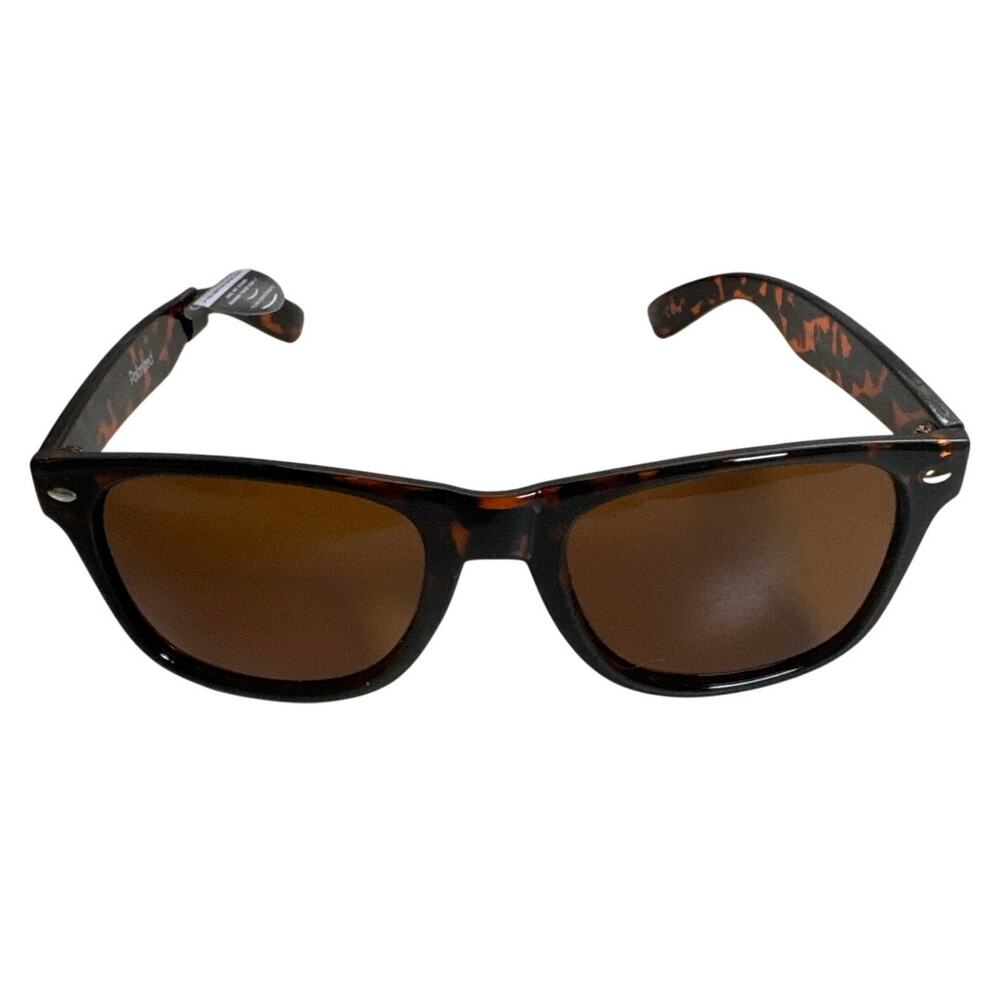 NEW Shady Rays Sunglasses UV400 Cl-41 Brown Tortoise Classic Original Amber Lens